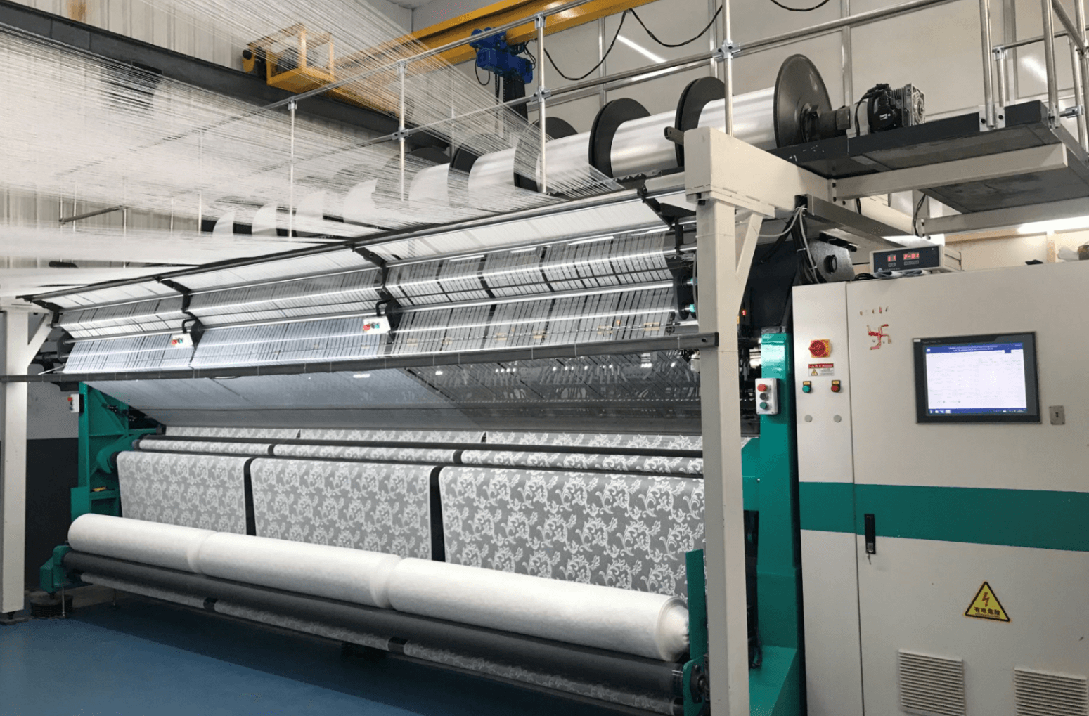 Raschel Jacquard Machine Fabric Sturcture Case