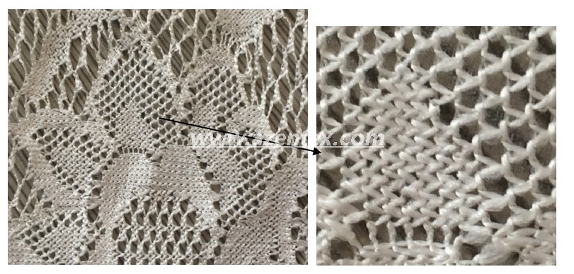 jacqaurd warp knitting fabrics