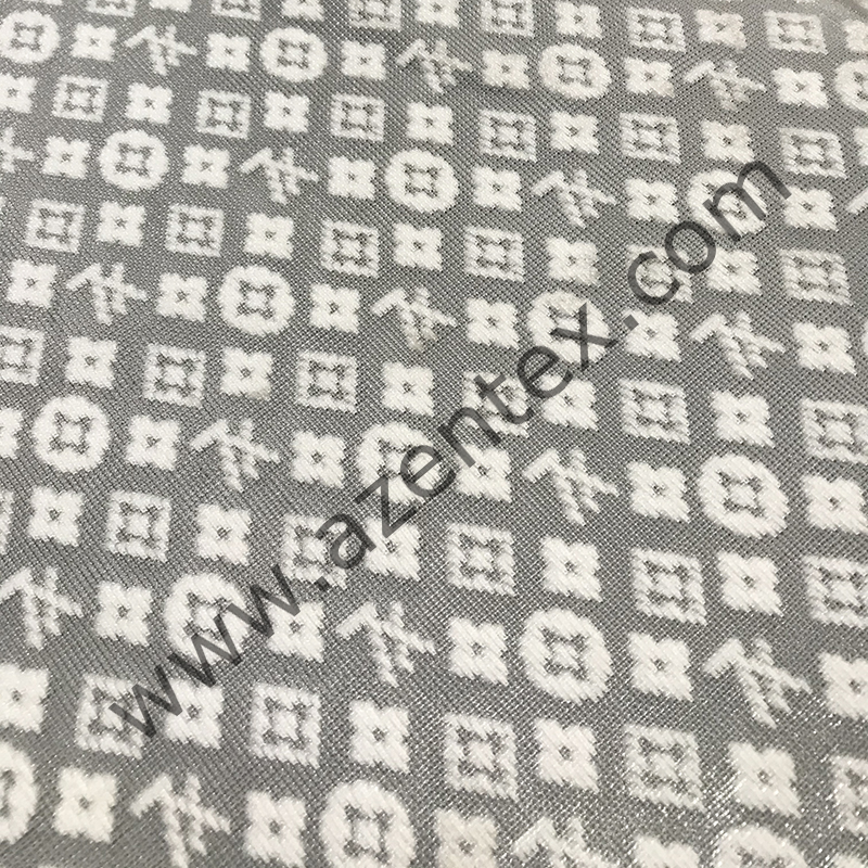 double needle bar jacquard fabric