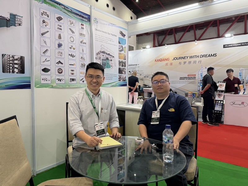 A-ZEN Indo Intertex exhibition booth