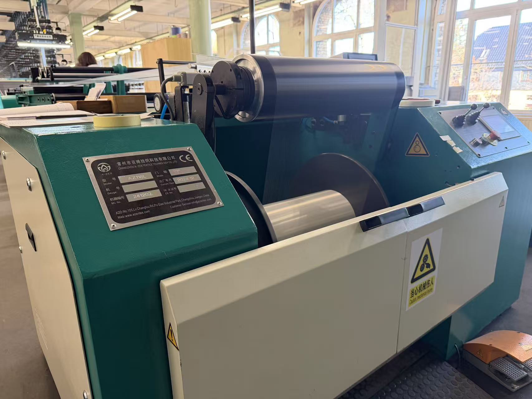 direct warping machine