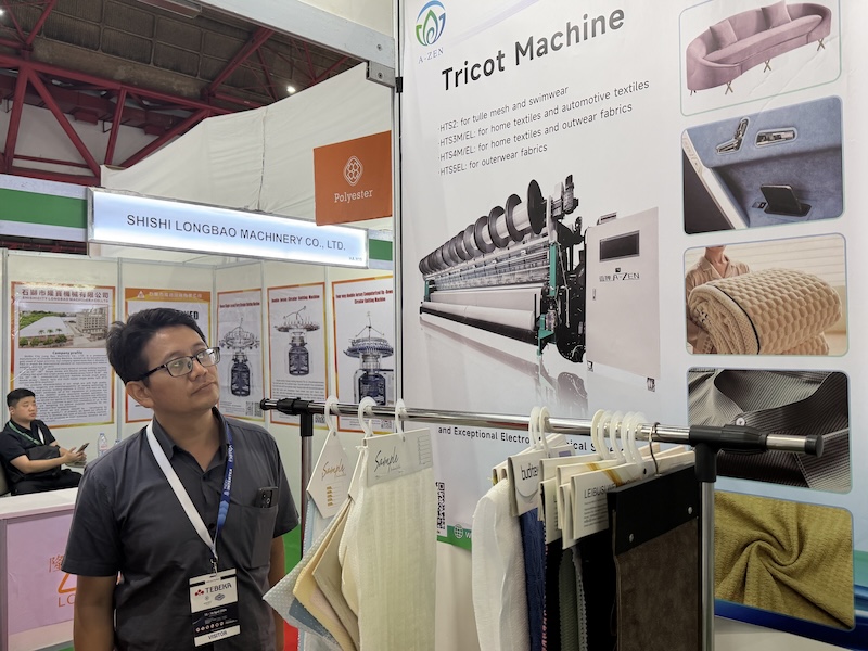 A-ZEN Indo Intertex exhibition booth