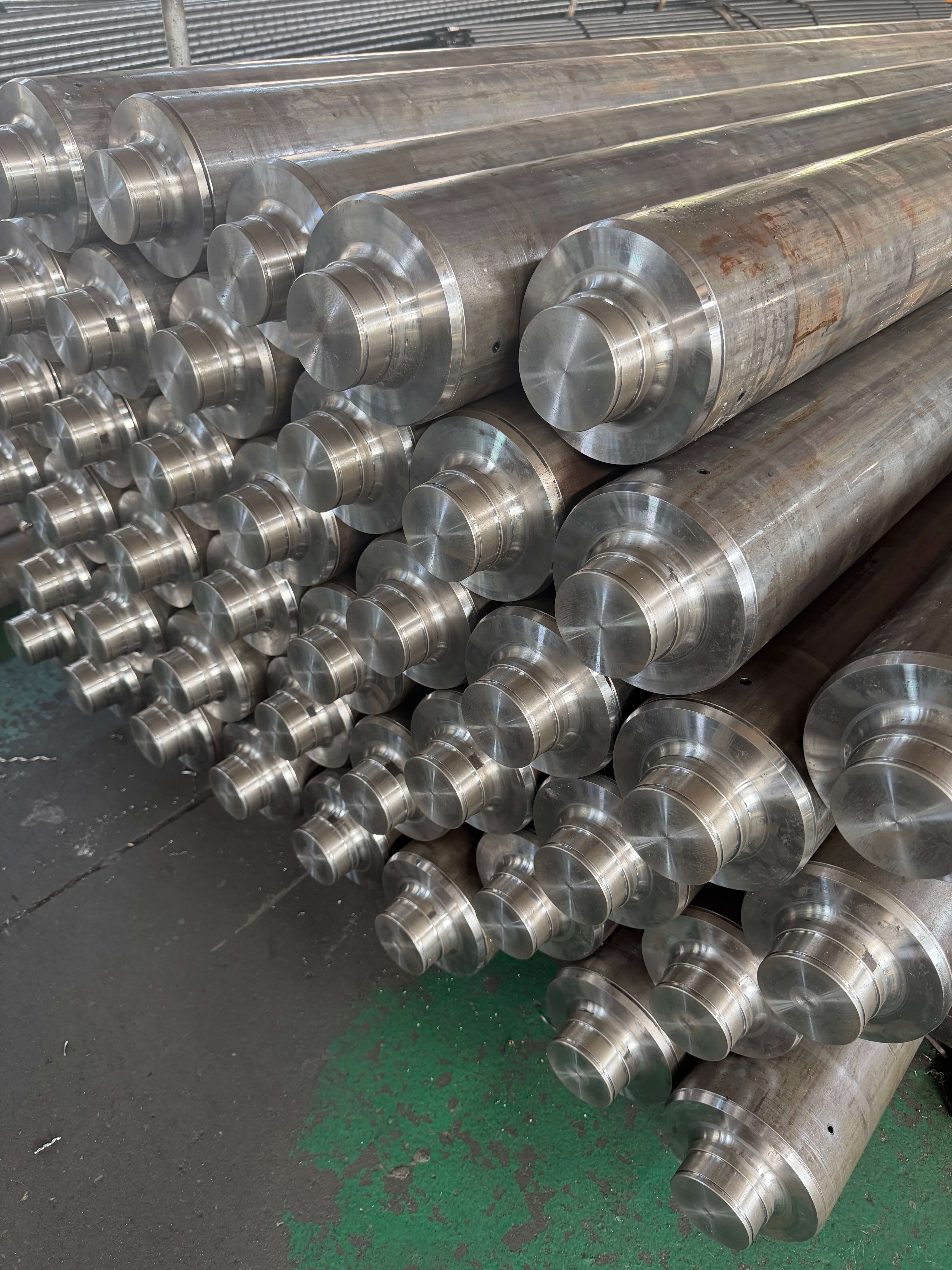 warp knitting machine beam shaft