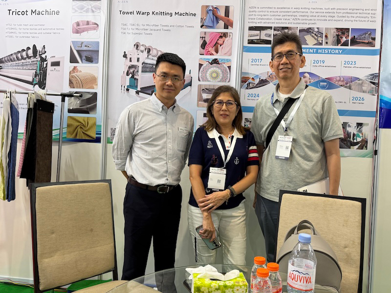 A-ZEN Indo Intertex exhibition booth